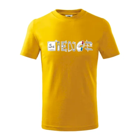 Science věda nápis