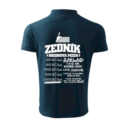 Hodinová mzda zedník