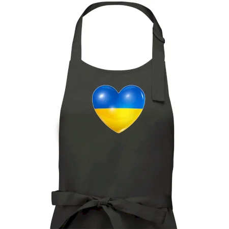 Ukrajina srdce vlajka