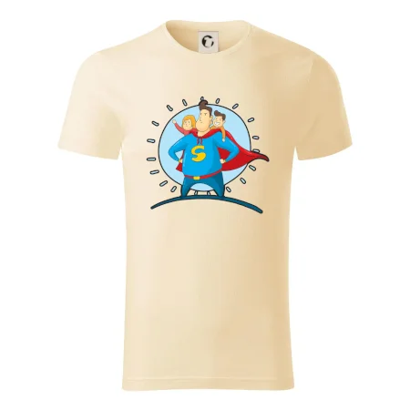 Táta superman - holka a kluk