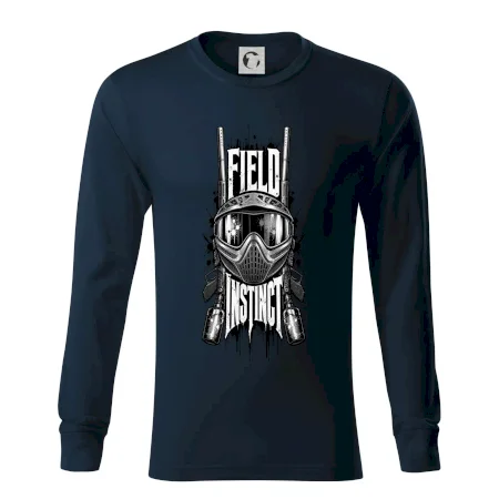 Černobílá maska field instinct paintball