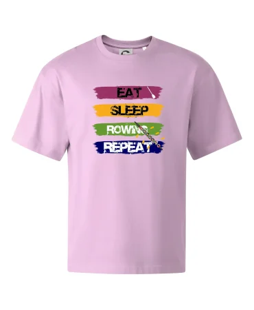 Eat sleep rowing repeat barevné