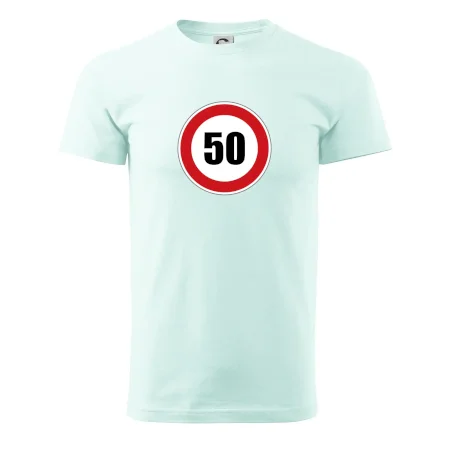 Dopravní značka - omezení rychlosti 50