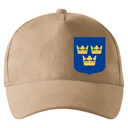 Švédský znak tři korunky na prso