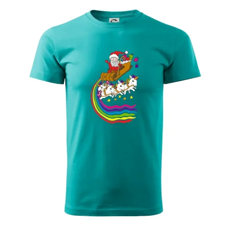 Santa a jednorožci (Pecka design)
