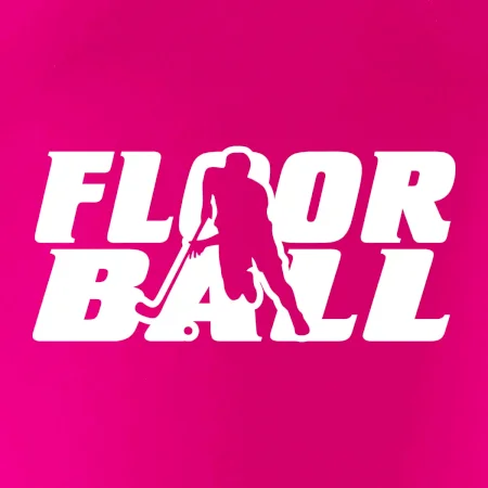 Floorball nápis rovný