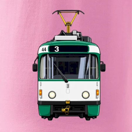 T3R SLF čelo tramvaje linka 3