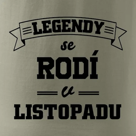 Legendy se rodí v listopadu