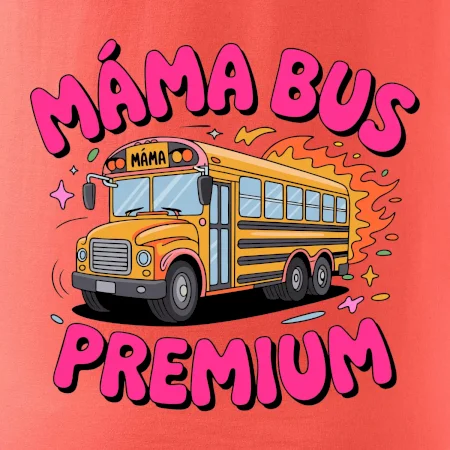 Kreslený Máma bus premium