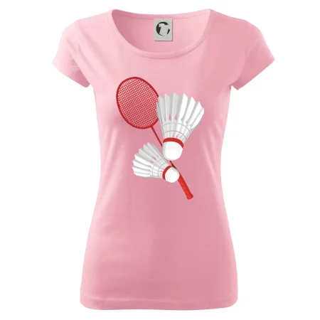 Badminton - pálka a košík