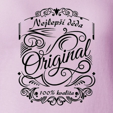 Vintage nejlepší deda 100% kvalita