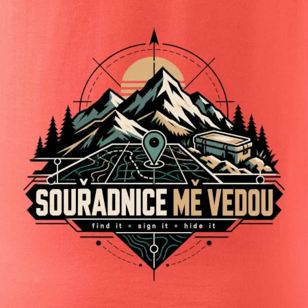 Souřadnice mě vedou horská mapa