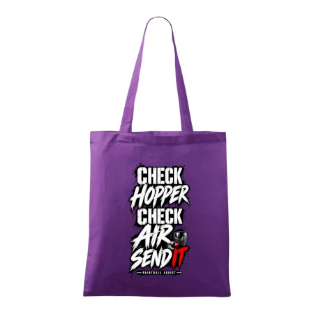 Kontrola zásobníku check hopper air paintball