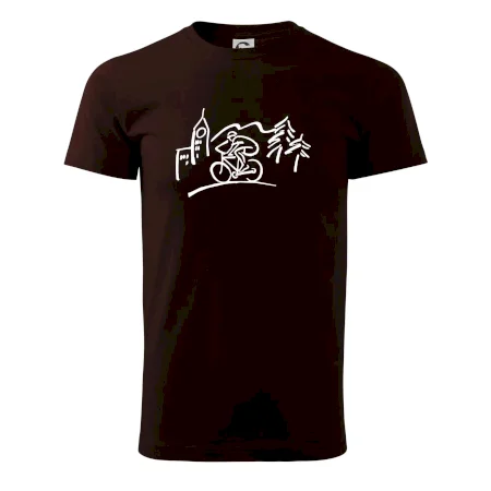 Cyklista na výletě