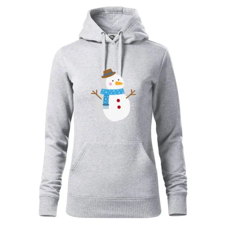 Sněhulák se šálou