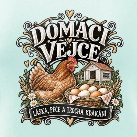 Domácí vejce z farmy