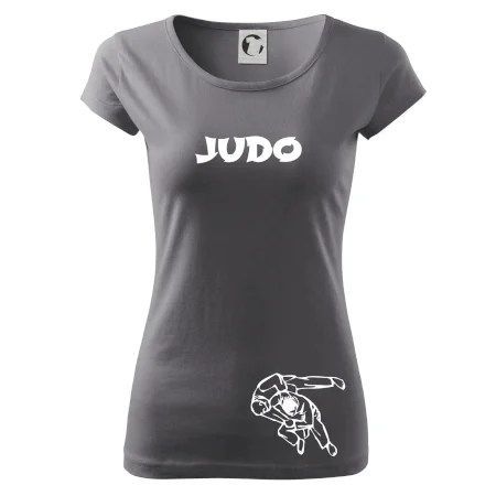 Judo nápis + postavy