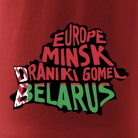 Mapy - názvy měst - Bělorusko