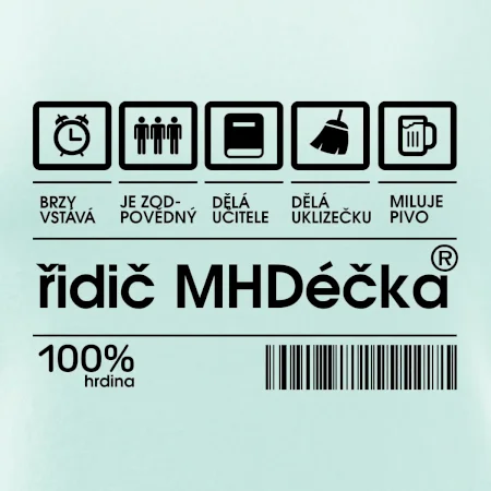Čárový kód -  Řidič MHD