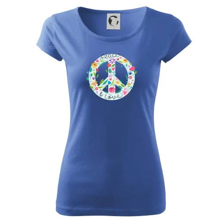 Peace and love symbol