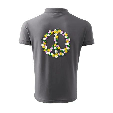 Peace symbol kopretiny