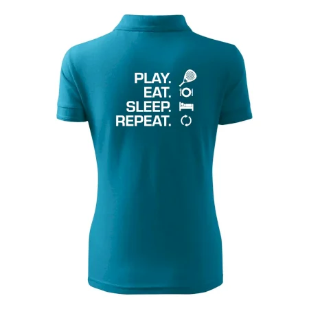 Play eat sleep repeat padel