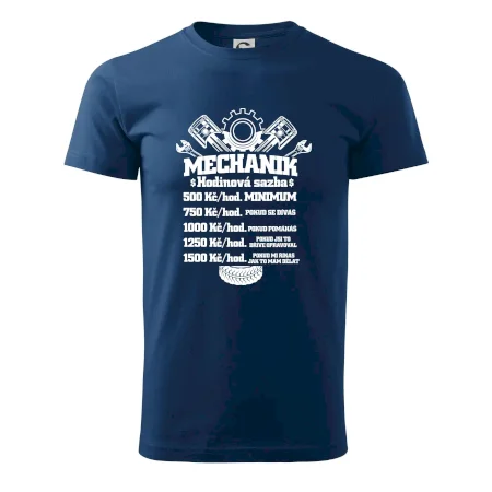 Mechanik - hodinová sazba