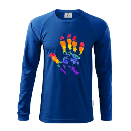 LGBT hand print