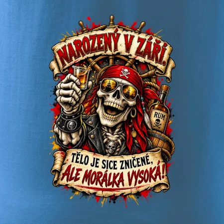Narozený v září. tělo je sice zničené, ale morálka vysoká!