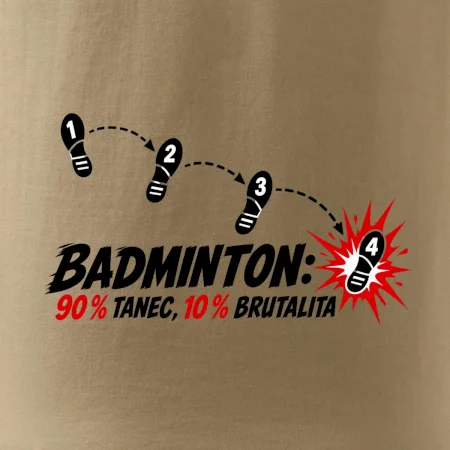 Badminton tanec a brutalita