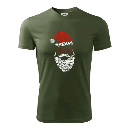 Merry Christmas obličej