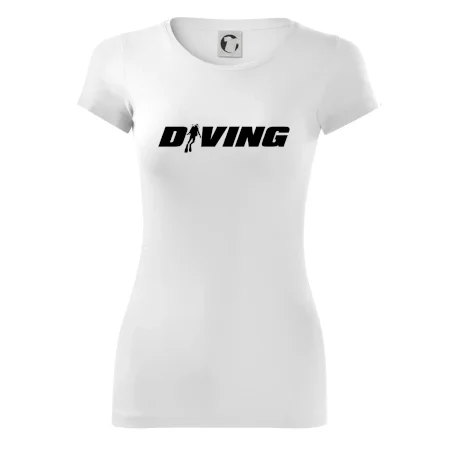 Diving nápis potápěč
