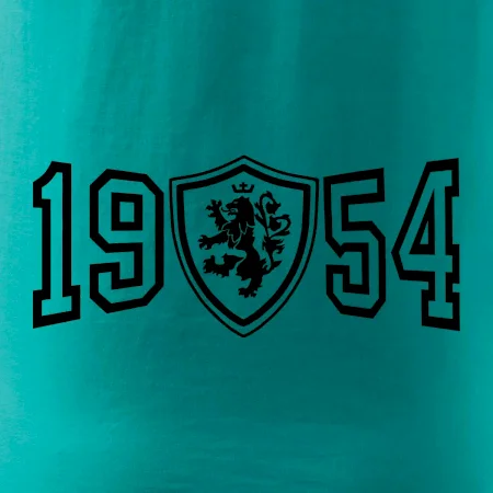 Narozeninový motiv - znak - 1954