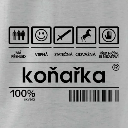 Čárový kód - Koňařka