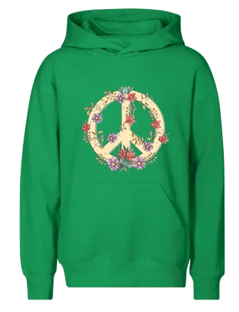 Peace symbol pískový
