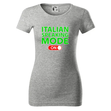 Italian speaking mode - ON
