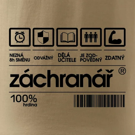 Čárový kód záchranář