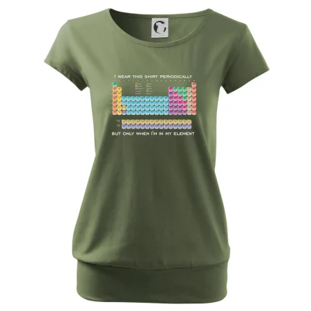I wear this shirt periodically but only when I'm in my element