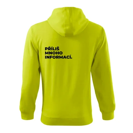 PŘÍLIŠ MNOHO INFORMACÍ.