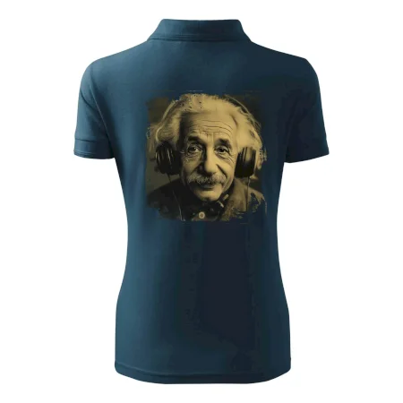 Albert se sluchátky
