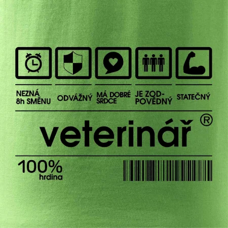 Čárový kód - Veterinář