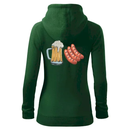 Pivo a klobása