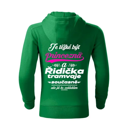 Je těžké být princezna a řidička tramvaje