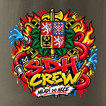 SDH crew mladí hasiči do akce
