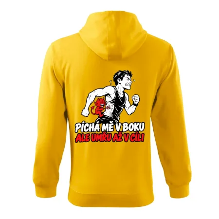 Běžec píchá mě v boku