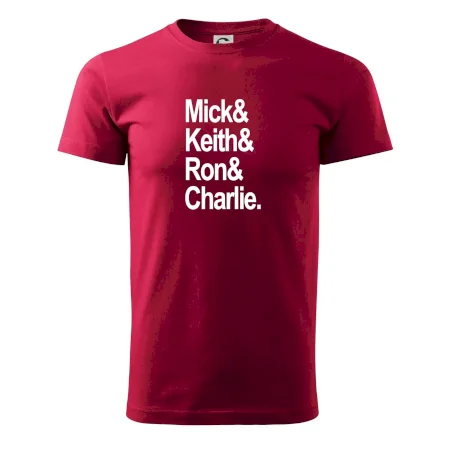 Mick Keith Ron Charlie