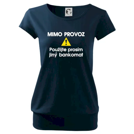 Mimo provoz - použijte jiný bankomat