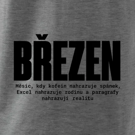 Březen kofein místo spánku