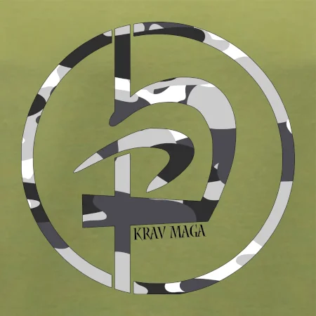 Krav maga  maskáčový nápis