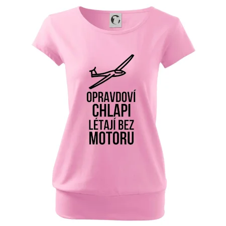 Opravdovi chlapi létají bez motoru